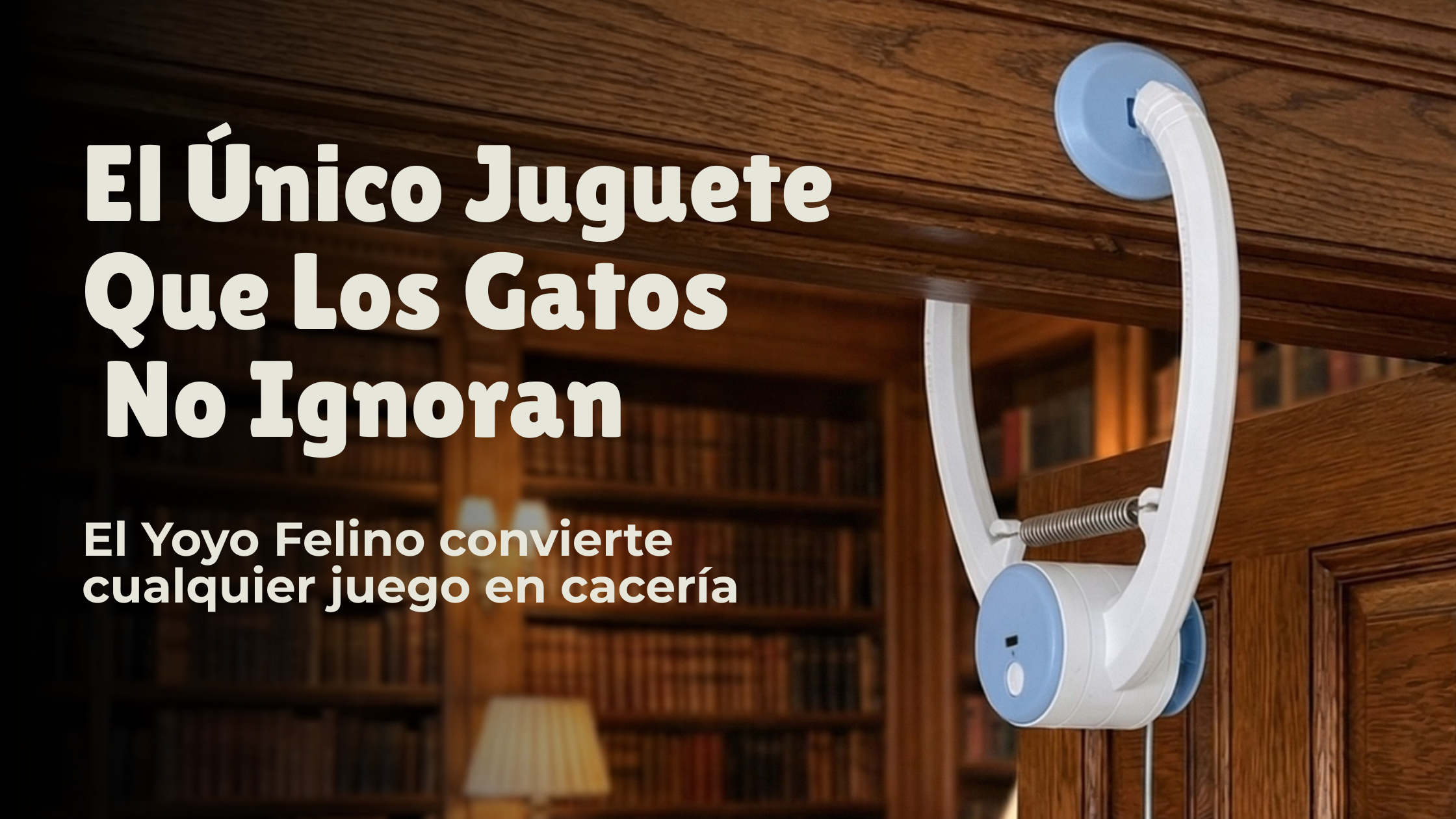 Juguete de Rebote Para Gatos