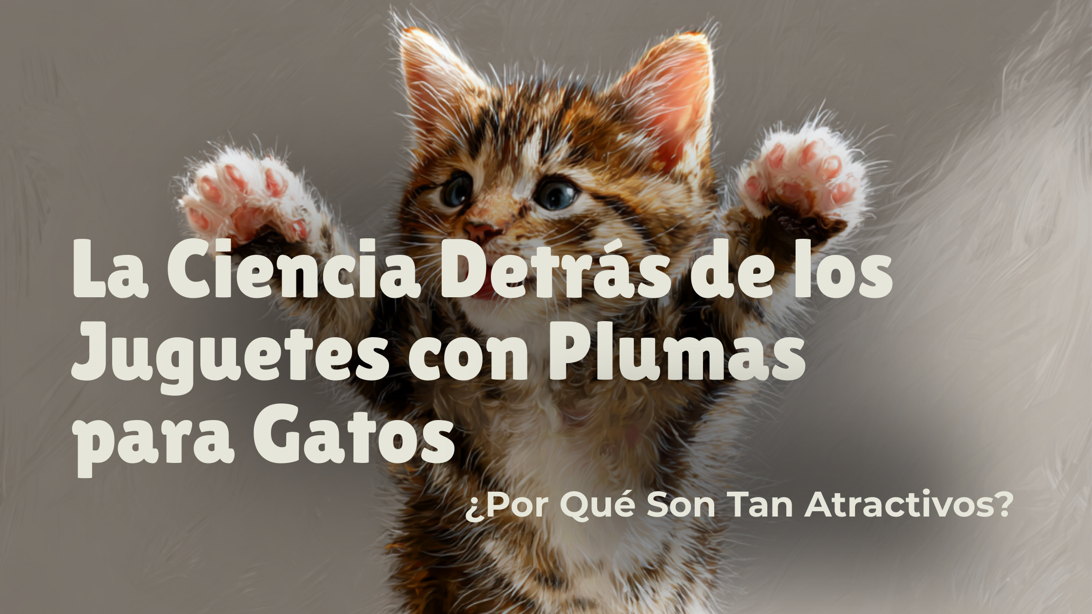 La Ciencia Detrás de los Juguetes con Plumas para Gatos: ¿Por Qué Son Tan Atractivos?