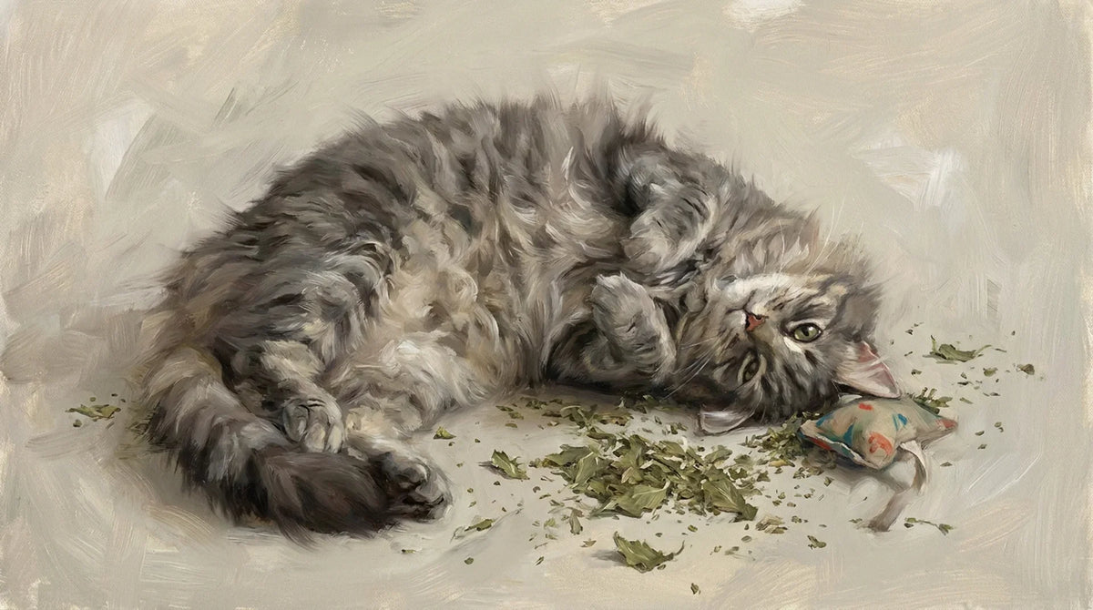 ¿Catnip Para Gatos Aburridos?